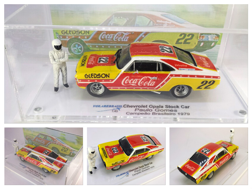 VOLAREBRASIL GM CHEVROLET OPALA STOCK CAR COCA COLA PAULO GOMES